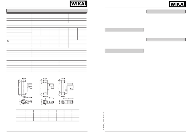WIKA RVM/U-L-1 operating instructions