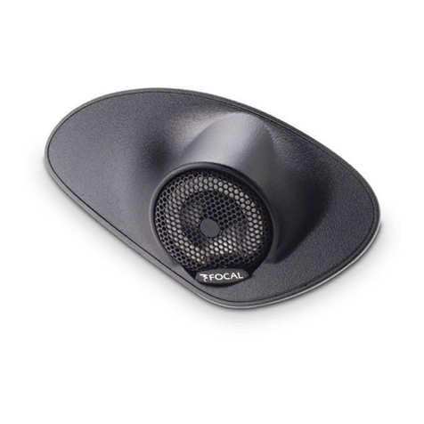 Focal INTEGRATION IFP 207 user manual