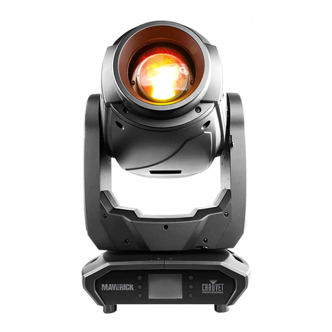 Chauvet Maverick MK 2 Spot Quick reference guide