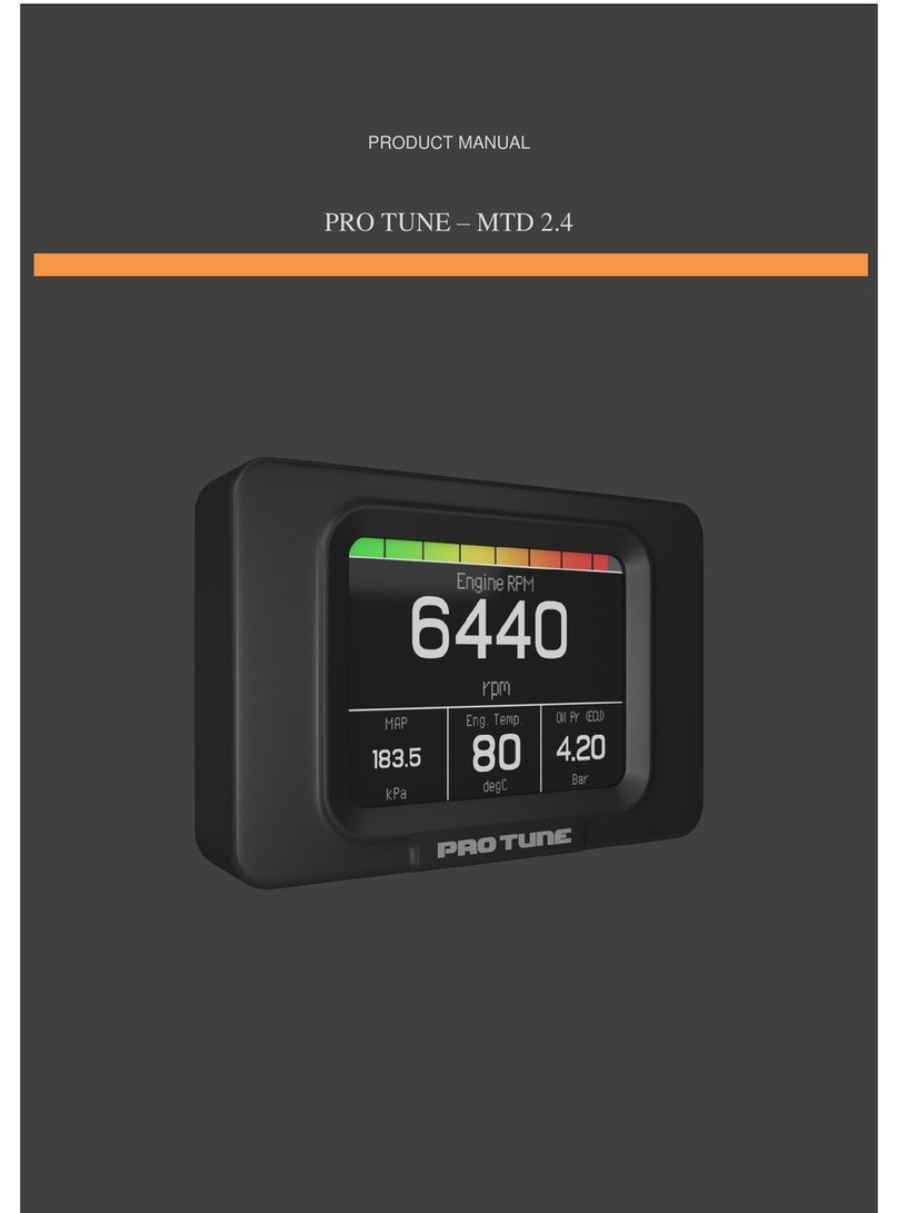PRO TUNE MTD 2.4 product manual