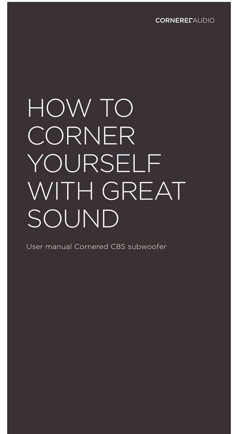 Cornered Audio C8S user manual