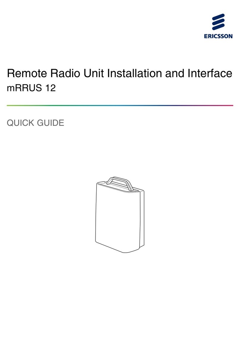 Ericsson mRRUS 12 quick guide