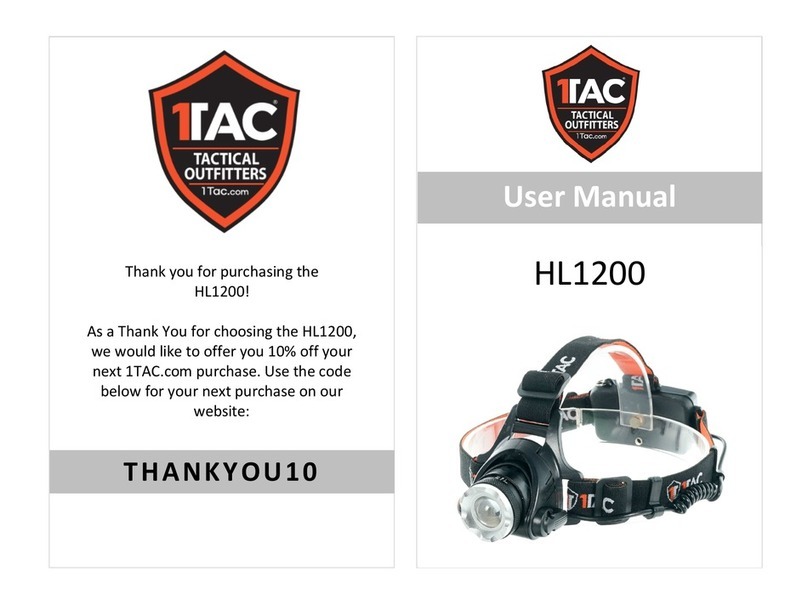 1TAC HL1200 User manual