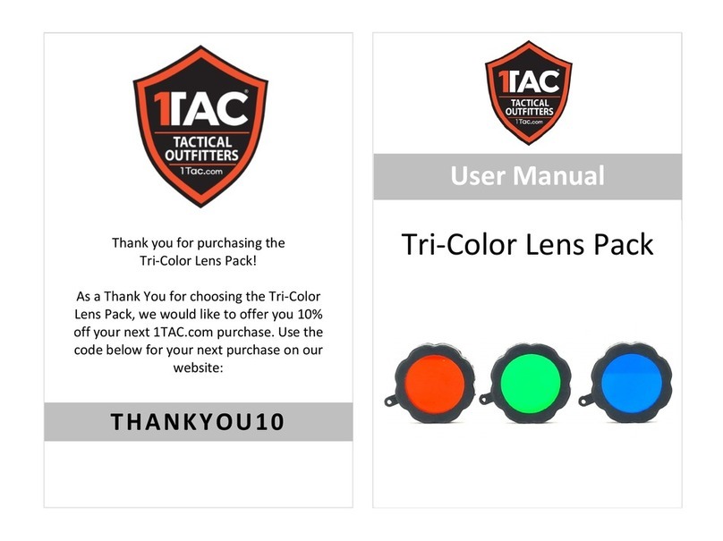 1TAC Tri-Color User manual
