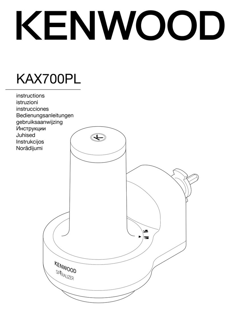 Kenwood KAX700PL instructions