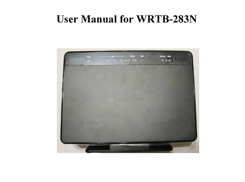 Gemtek WRTB-283N User manual
