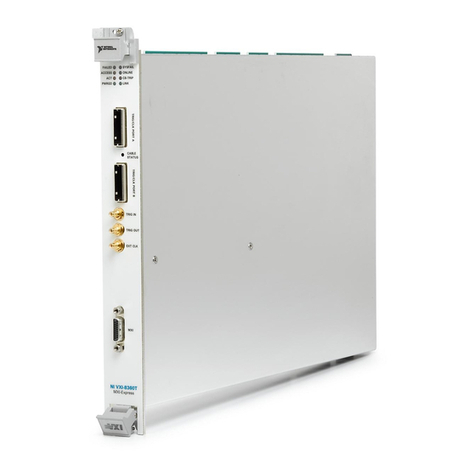 National Instruments VXI-MXI-Express Series User manual