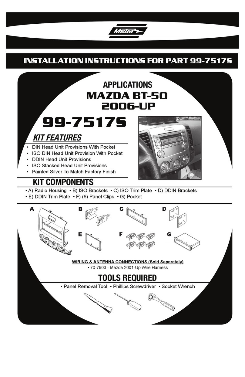 Metra Electronics 99-7517S User manual