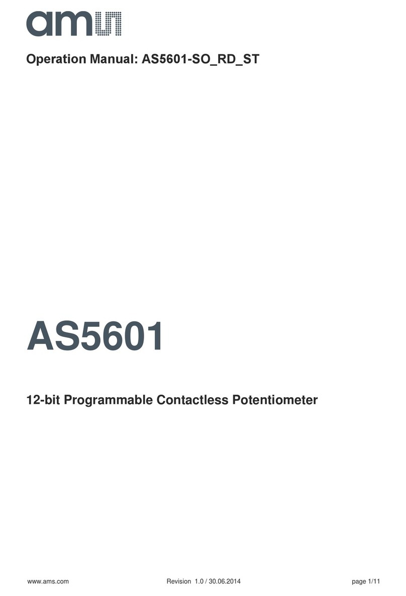 AMS AS5601 Operation manual