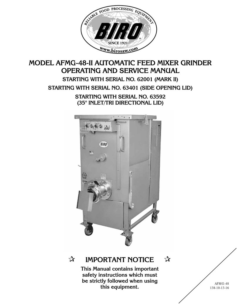 BIRO AFMG-48-II Service manual