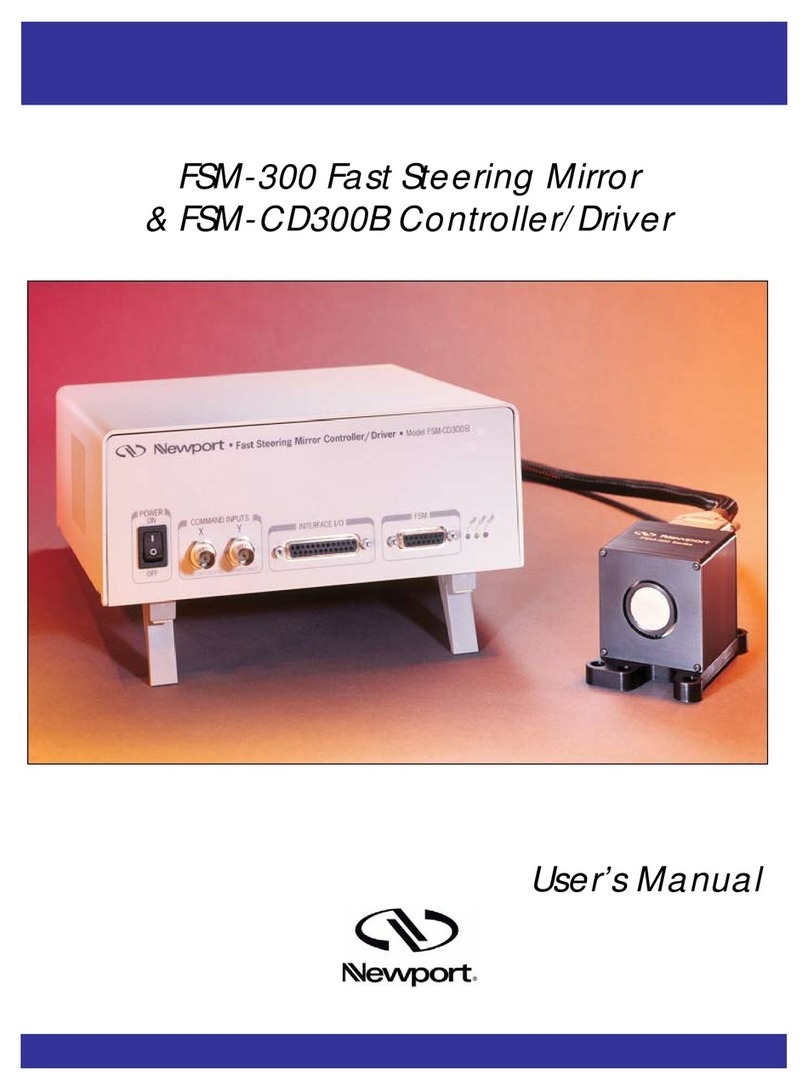 Newport FSM-CD300B user manual