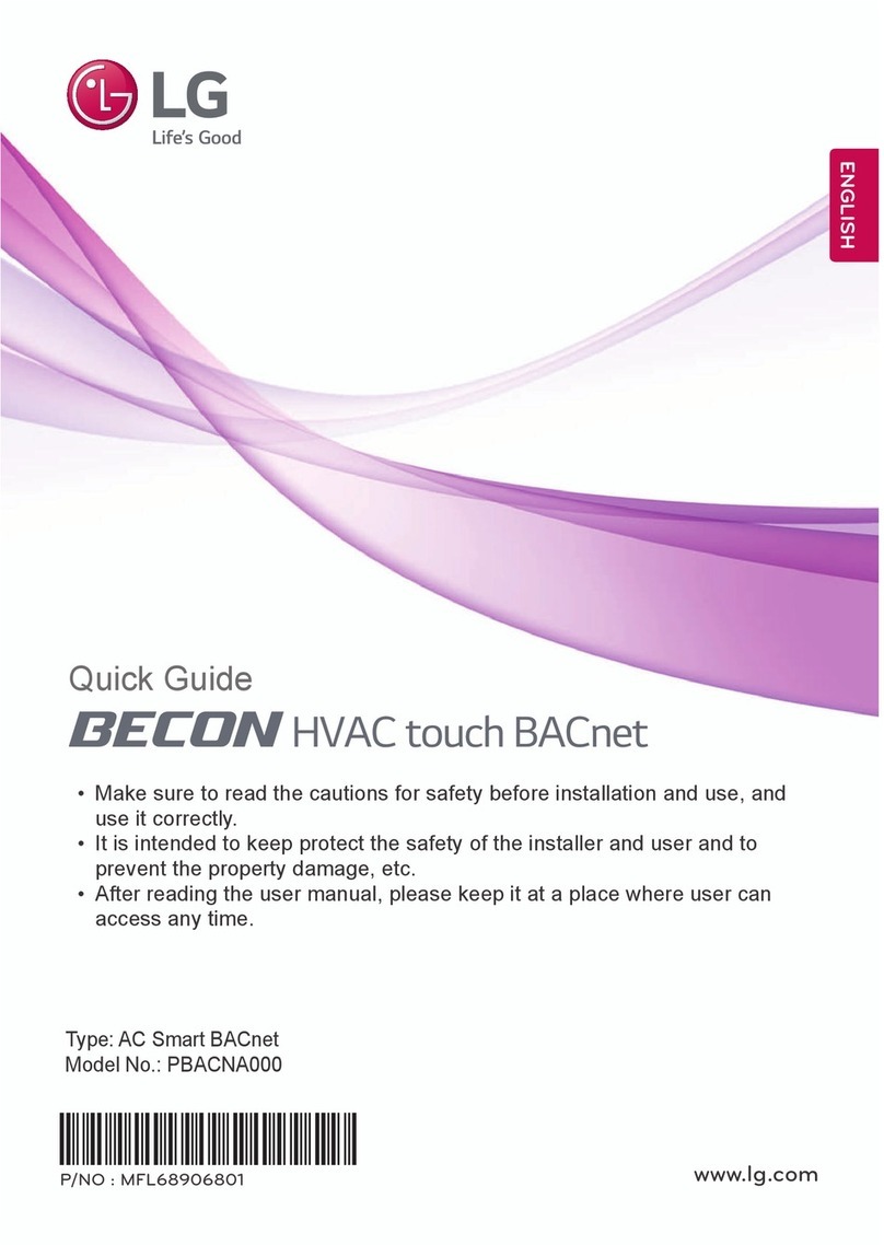 LG PBACNA000 User manual