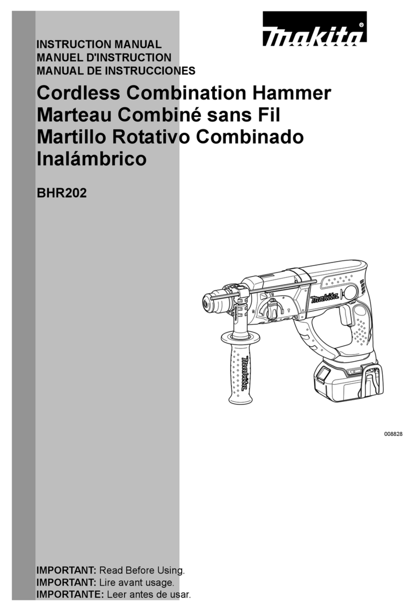 Makita BHR202 instruction manual