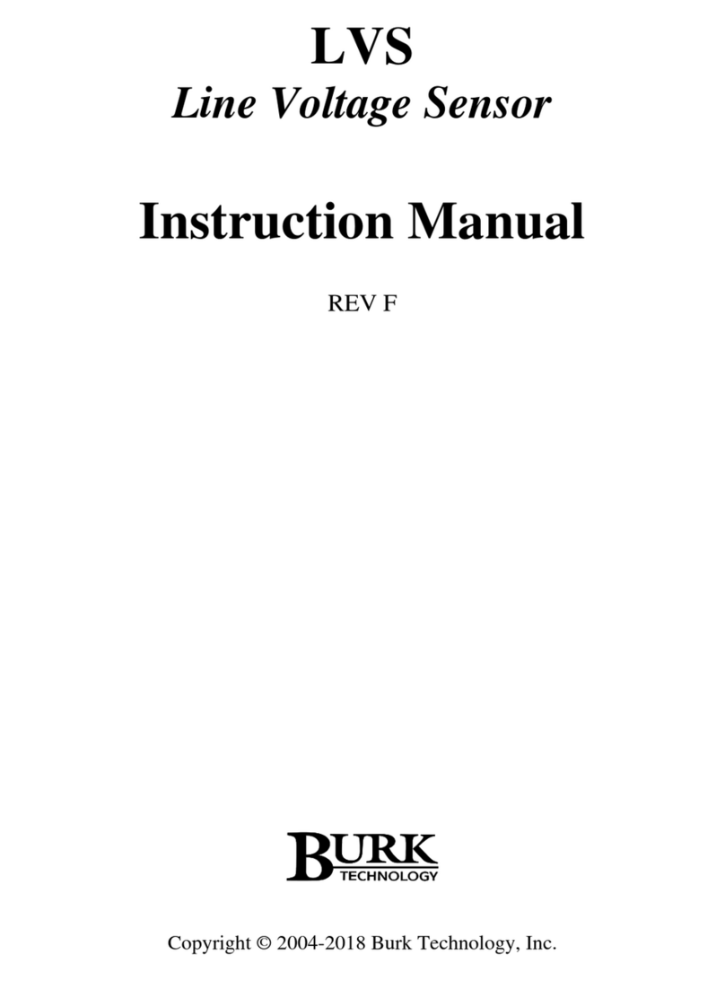 Burk LVS instruction manual