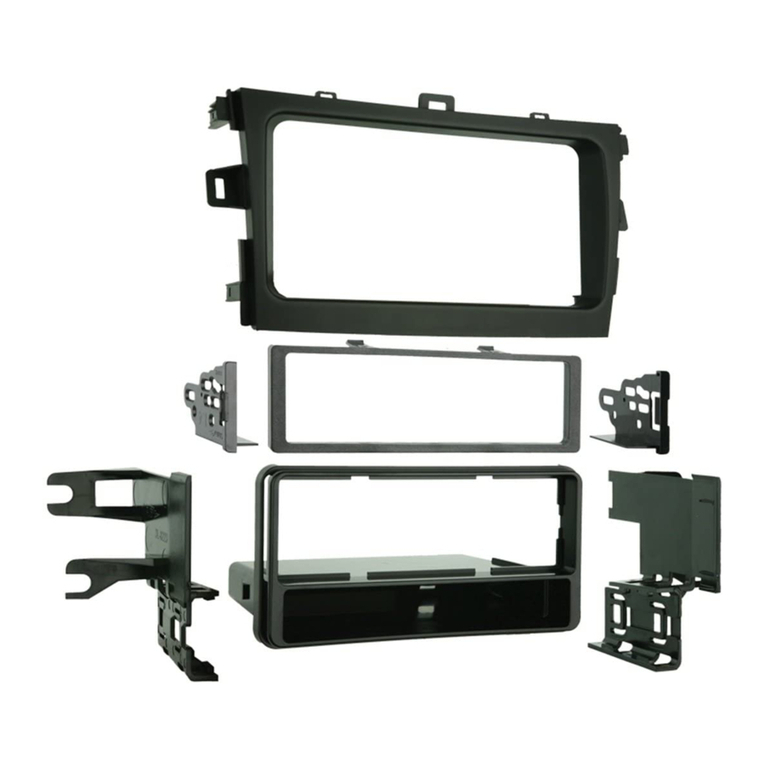 Metra Electronics 99-8223 installation instructions