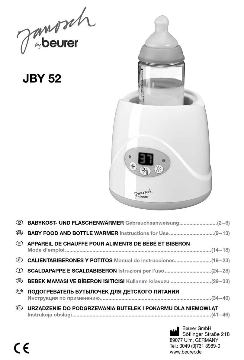Beurer JBY 52 Instructions for use
