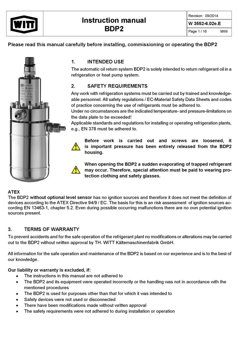 Witt BDP2 User manual