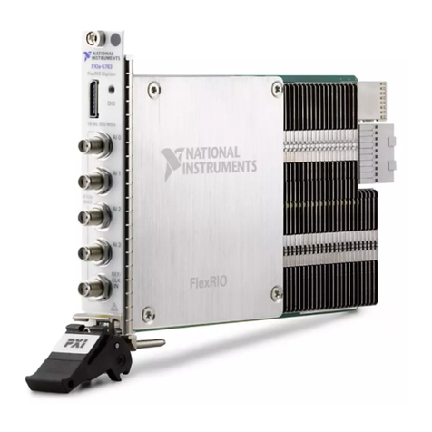 National Instruments PXIe-5763 User manual