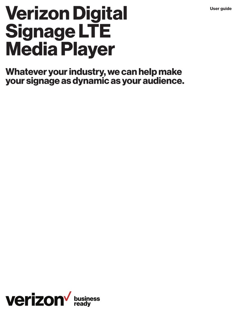 Verizon Digital Signage LTE Media Player user guide