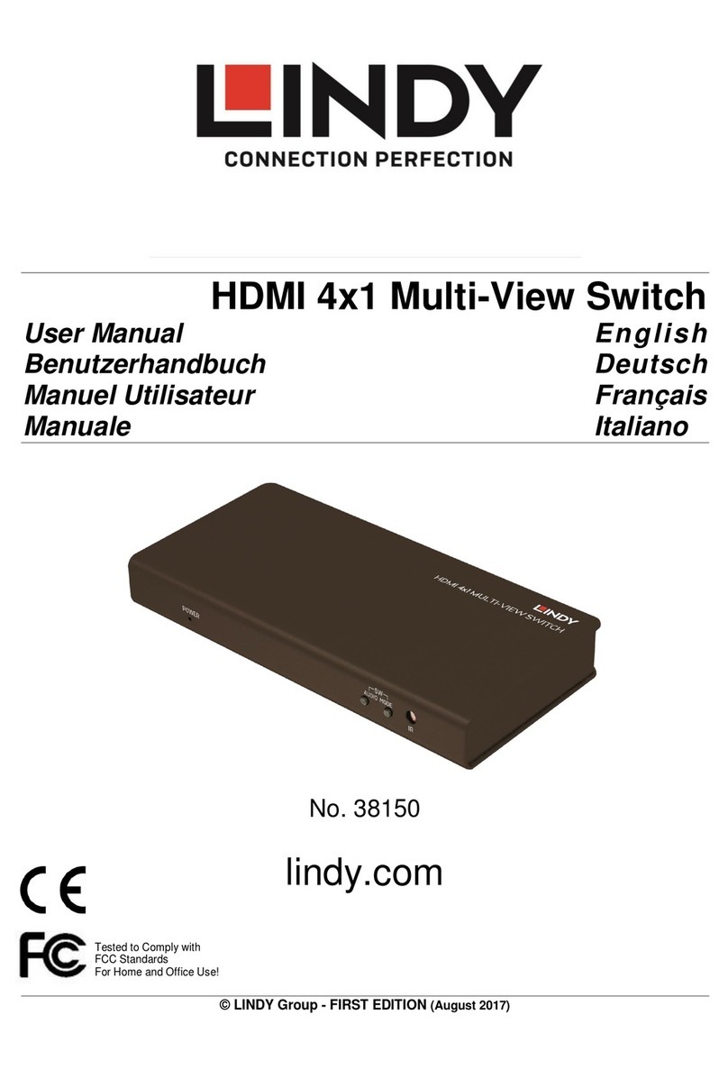 Lindy 38150 user manual