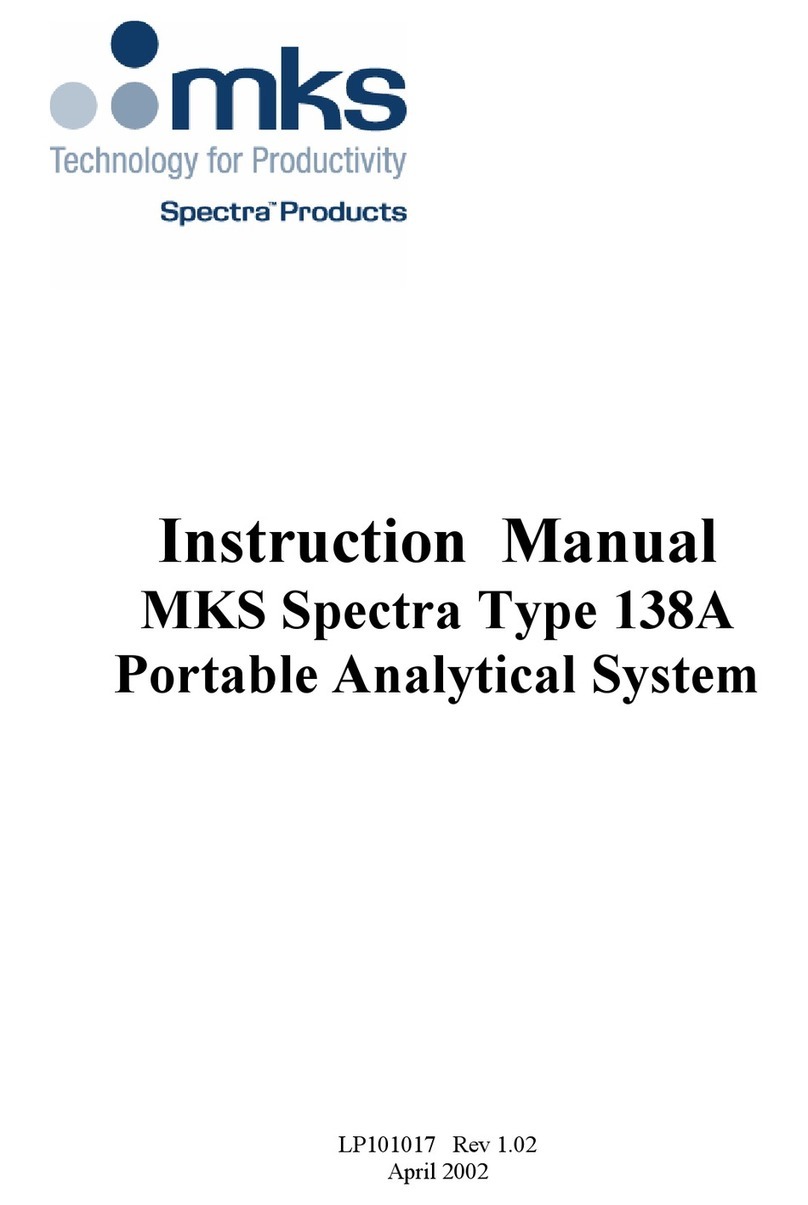 MKS Spectra 138A instruction manual
