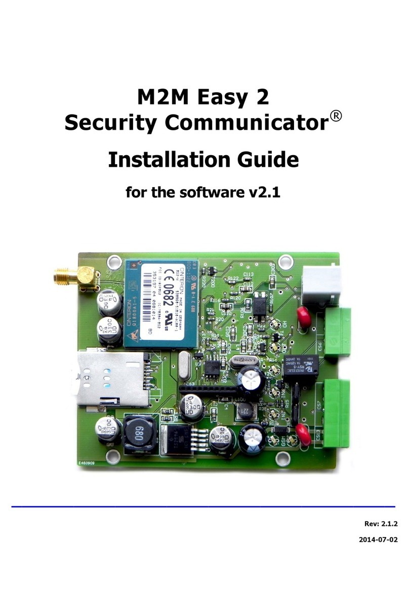 M2M Easy 2 installation guide M2M Easy 2 installation guide