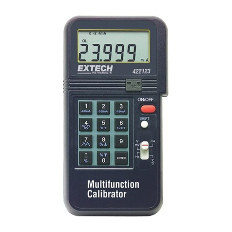 Extech Instruments 422123 User manual Extech Instruments 422123 User manual