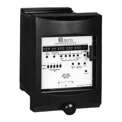 Basler BE1-79M User manual