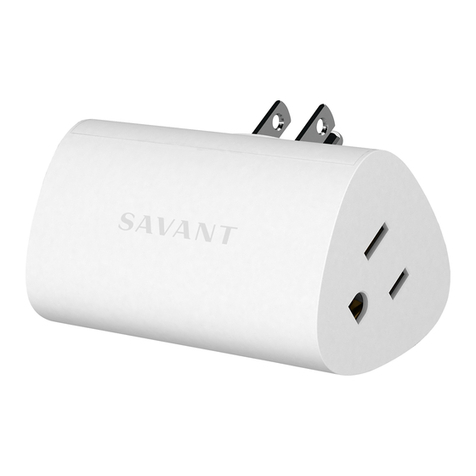 Savant Lamp Controller User manual