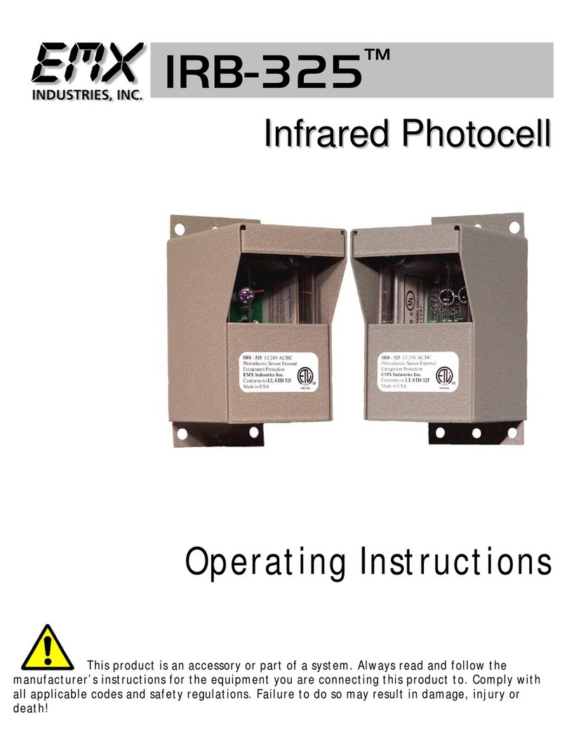 EMX Industries, Inc. IRB-325 operating instructions