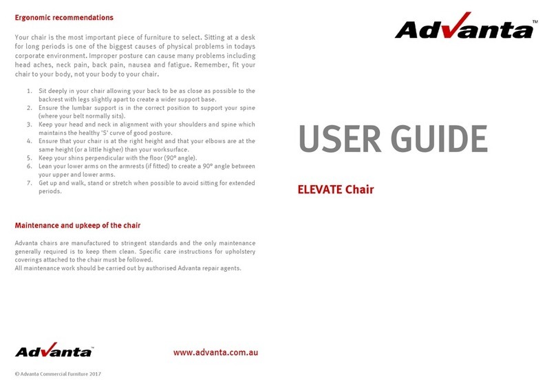 Advanta ELEVATE User manual
