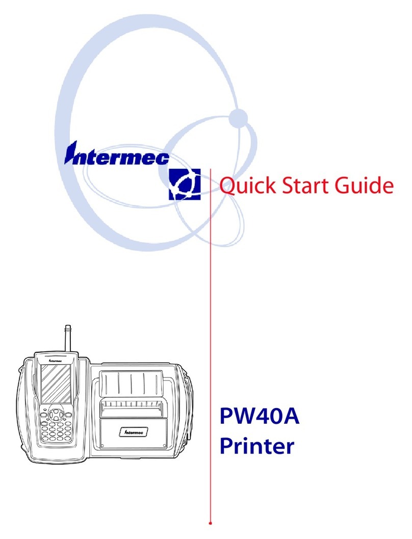 Intermec PW40A User manual