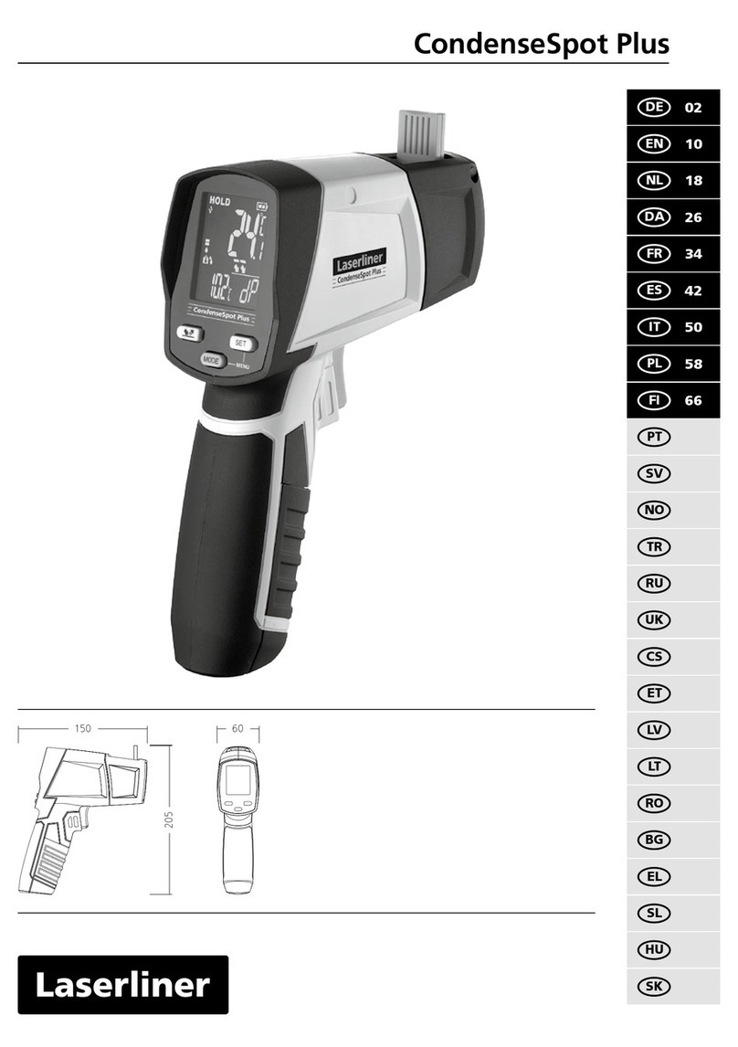 LaserLiner CondenseSpot Plus manual
