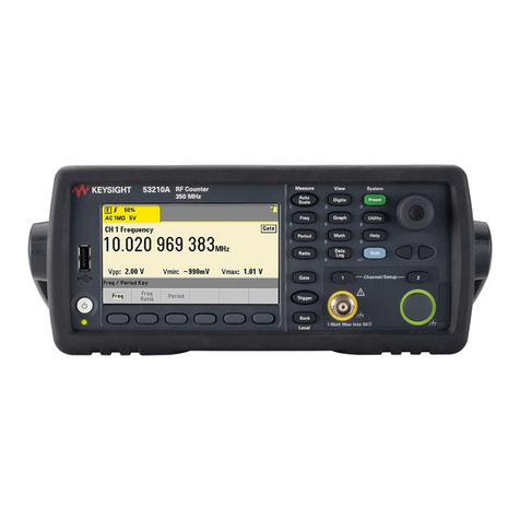 Keysight Technologies 53210A User manual