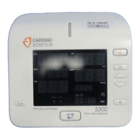 Cardiac Science 5300 User manual