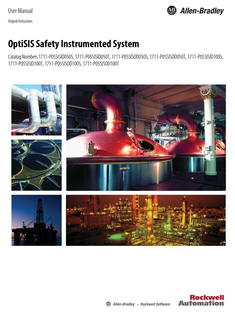 Allen-Bradley OptiSIS 1711-P05SISID050S User manual