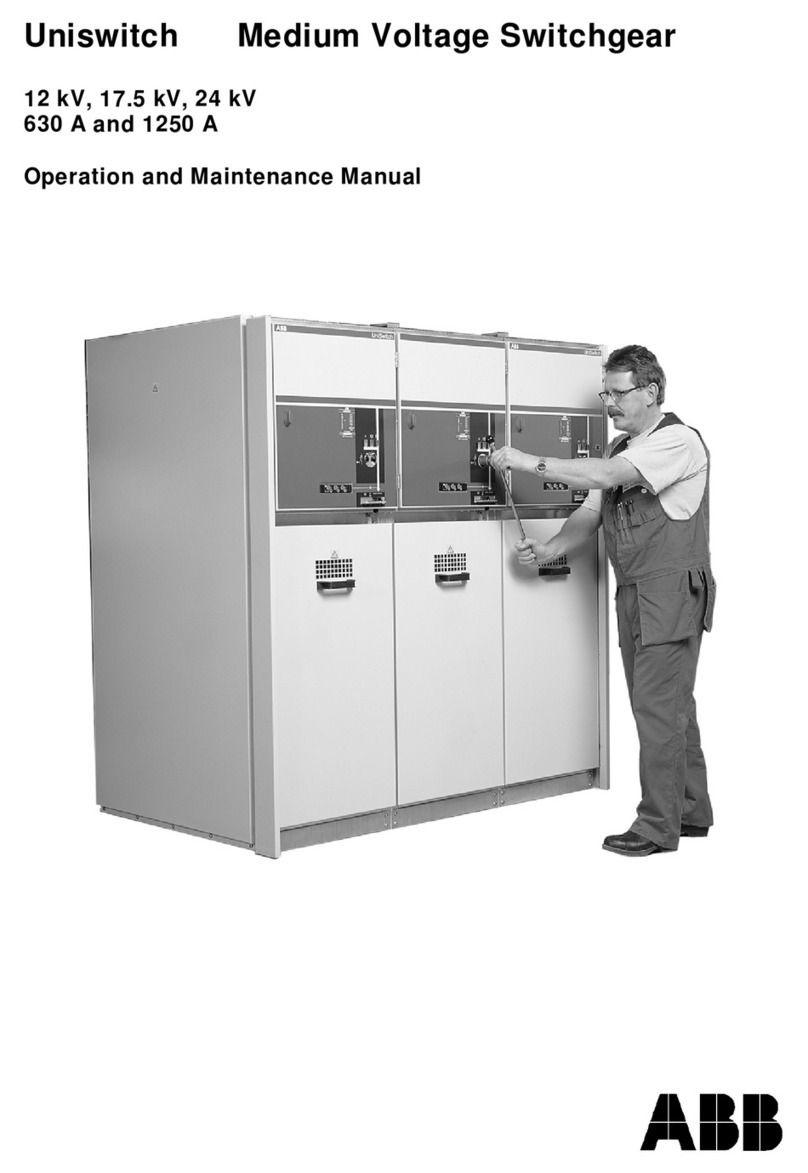 ABB Uniswitch Operation and maintenance manual ABB Uniswitch Operation and maintenance manual