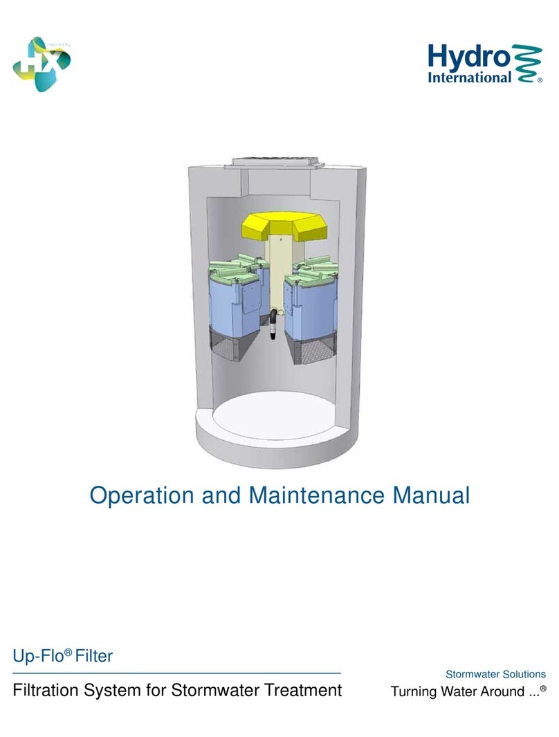 Hydro International Up-Flo User manual
