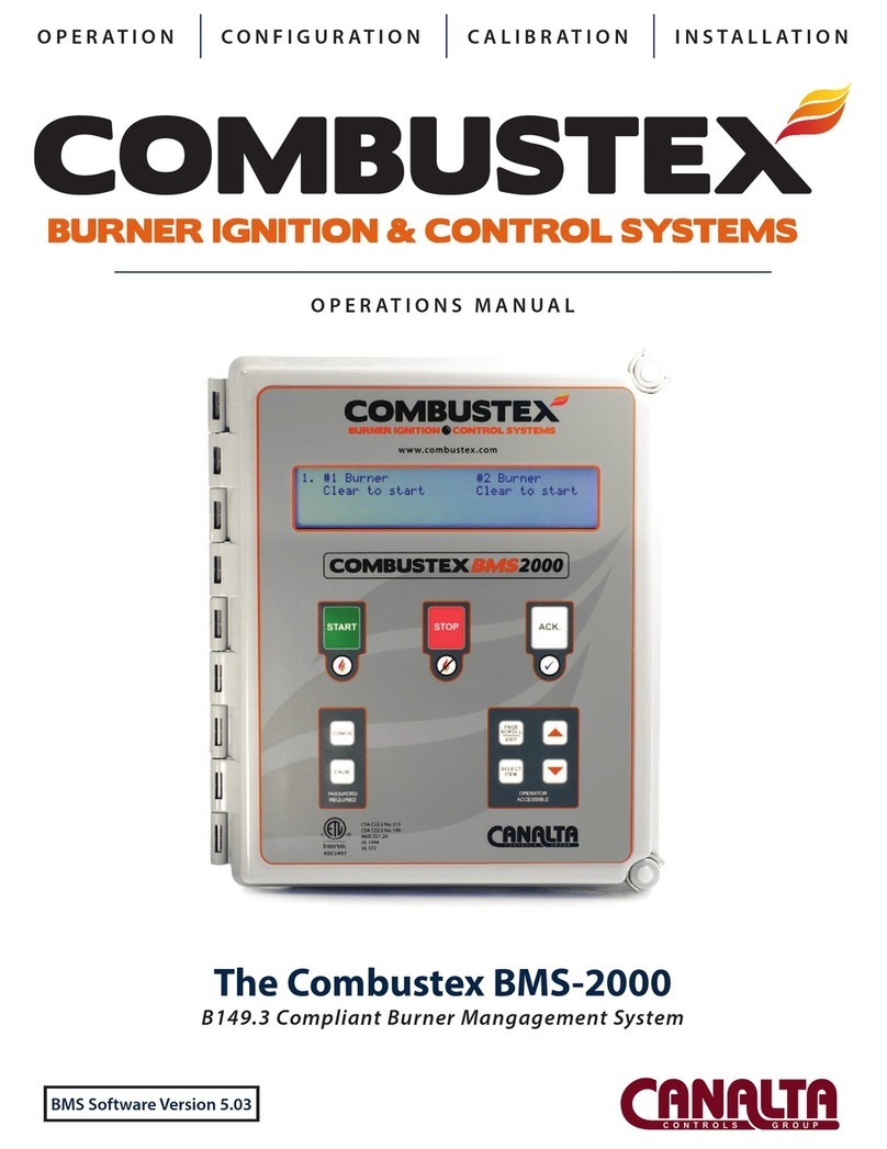 Canalta Combustex BMS-2000 Operation manual