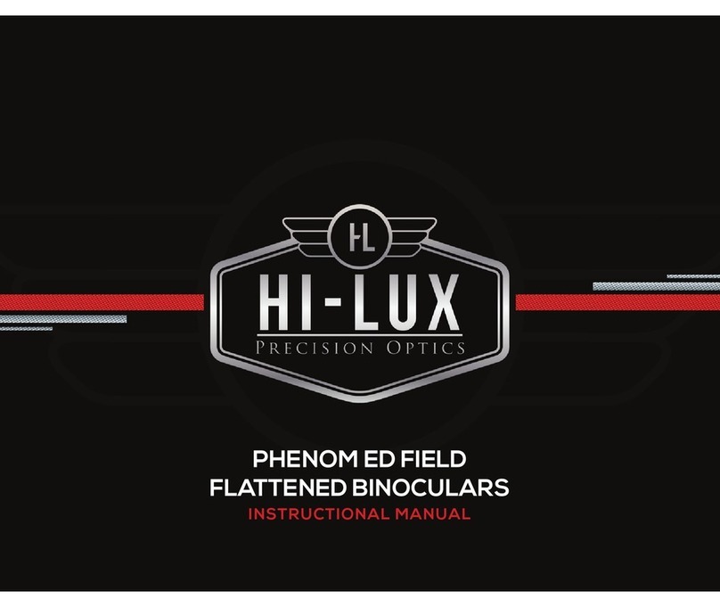 Hi-Lux PHENOM ED FIELD FLATTENED Instructional manual