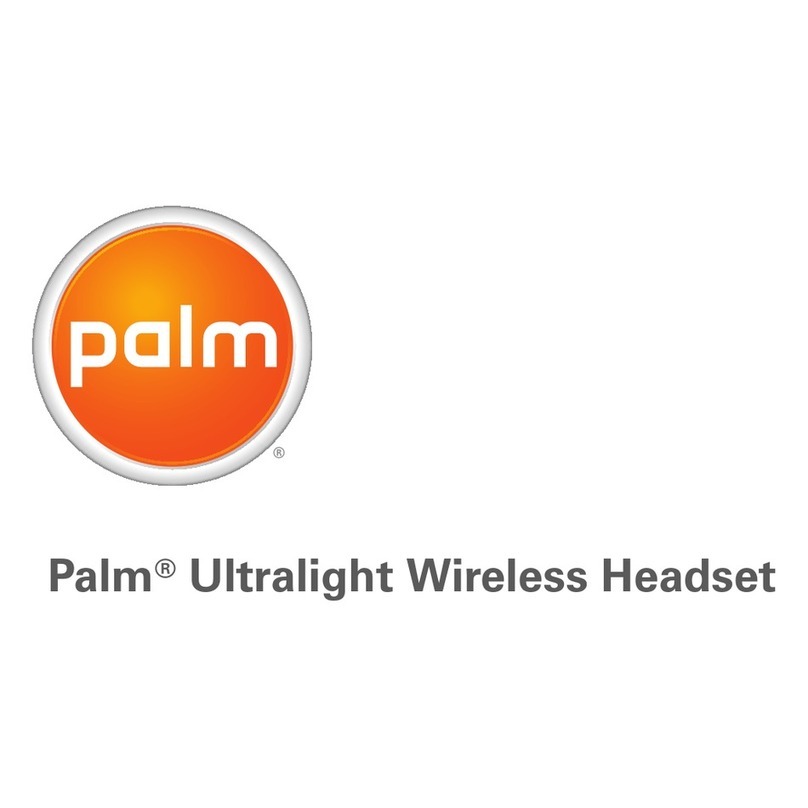 Palm Ultralight Wireless Headset user manual