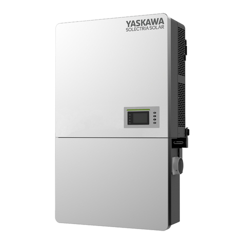 YASKAWA PVI 60TL Installation and operation manual