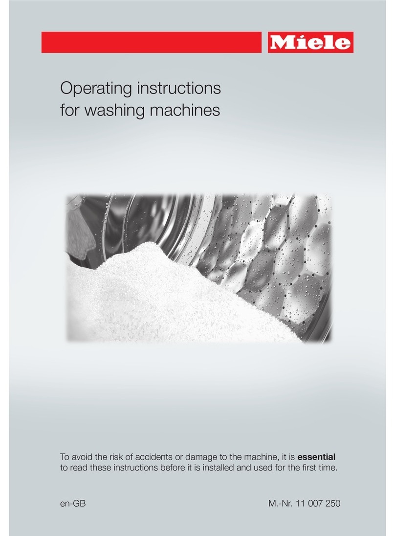 Miele WKG 120 WCS User manual