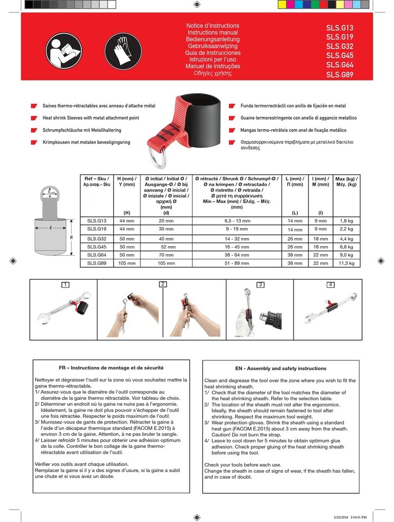 Facom SLS.G13 User manual