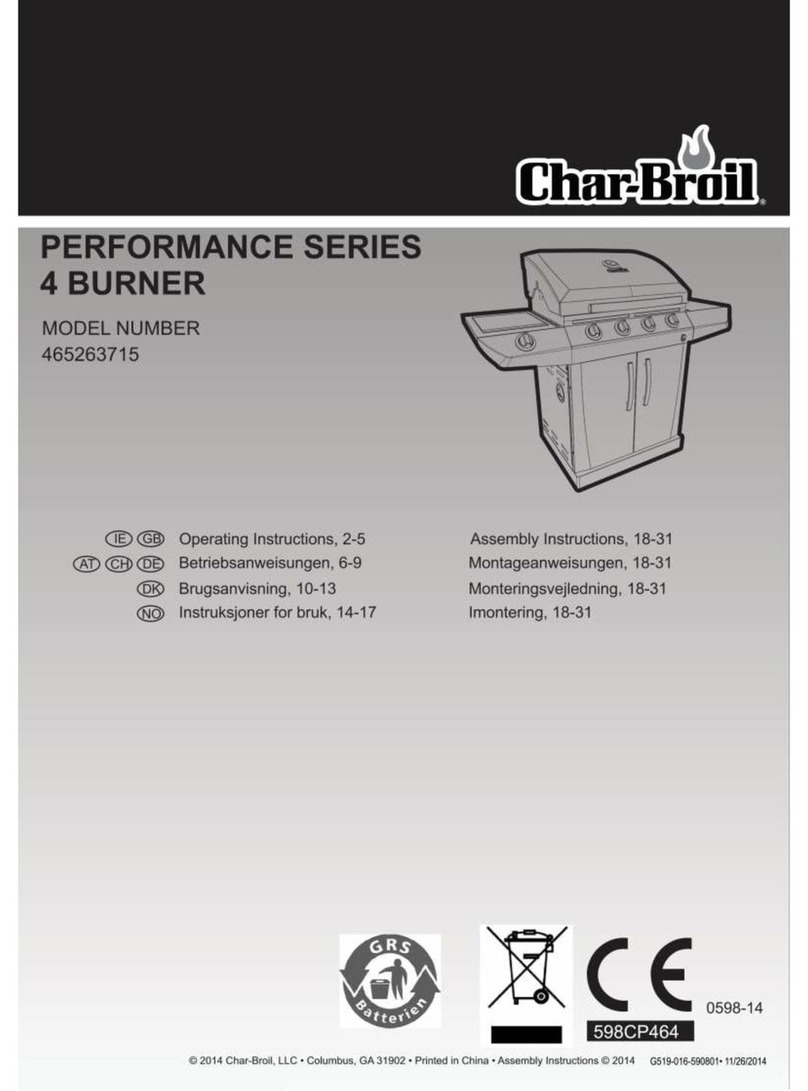 Char-Broil Commercial Series operating instructions