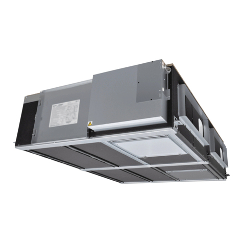 Mitsubishi Electric Lossnay LGH-150RVXT-E installation instructions