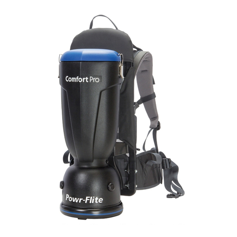 Powr-Flite Comfort Pro series Installation and maintenance instructions
