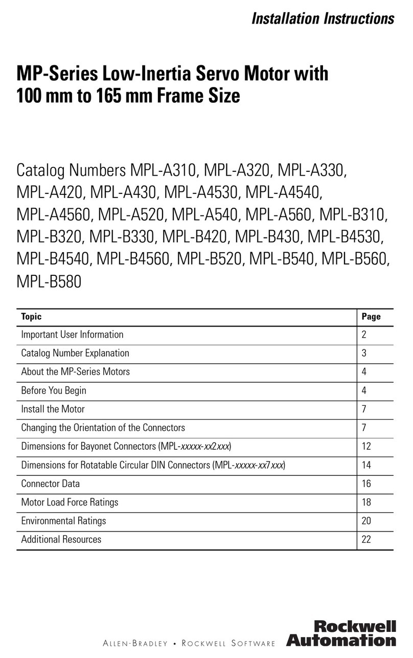 Rockwell Automation MP-Series User manual