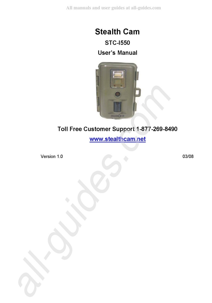 Stealth Cam STS-I550 User manual