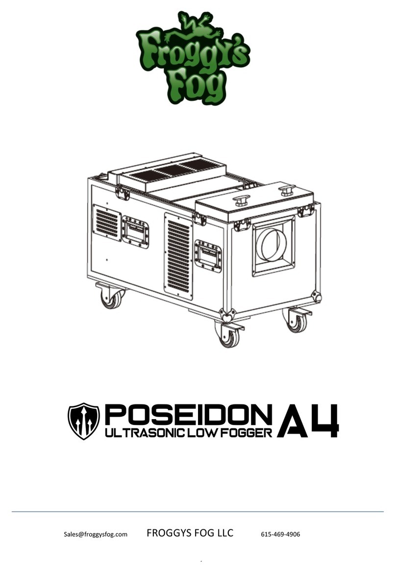 FROGGYS FOG Poseidon A4 User manual